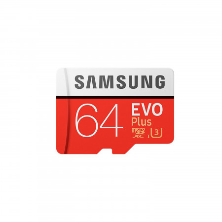 microSDXC Speicherkarte 64GB UHS-1 CL10 / Samsung EVO Plus