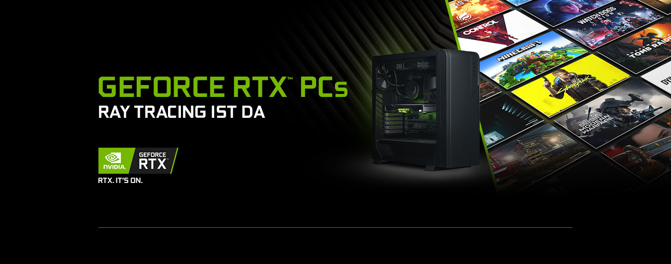 GeForce RTX™ PCs Ray Tracing ist da