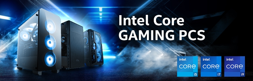 PCs de juego Intel Core i5 / i7 / i9