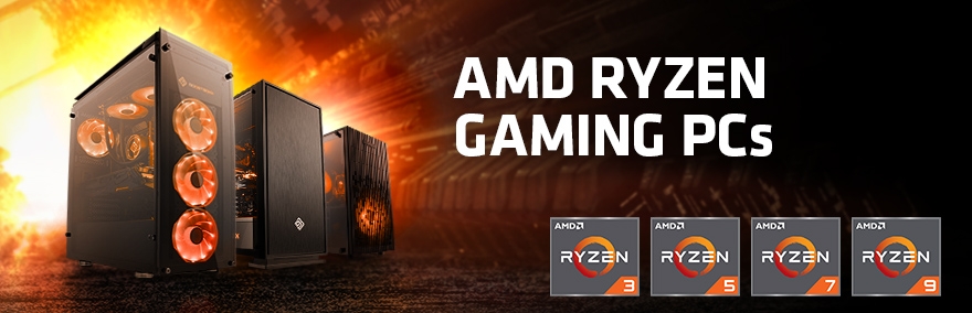 PCs de juego AMD Ryzen 