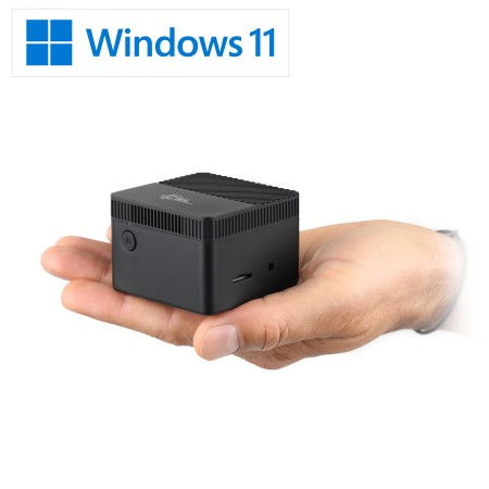 Mini PC - CSL Tiny Box / 256GB M.2 SSD / Windows 11 Home