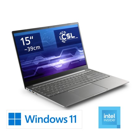 Notebook CSL R'Evolve C15 v3 / Windows 11 Home / 1000GB+32GB