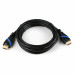 HDMI 2.0 Kabel, 10 m, schwarz/blau