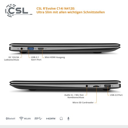 Notebook CSL R'Evolve C14i v2 / 1000GB / Windows 11 Home#5