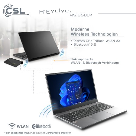 Notebook CSL R'Evolve C15 5500U / 4000GB+8GB#7
