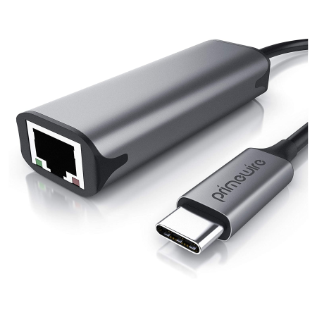 CSL USB Type-C 3.2 network adapter, 10/1000/2500 MBit/s, black