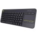 2in1 Logitech K400 Plus Touch Keyboard, DE