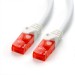 0.25m patch cable Cat6, white