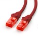 1m patch cable Cat6, red