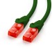 0.25m patch cable Cat6, green