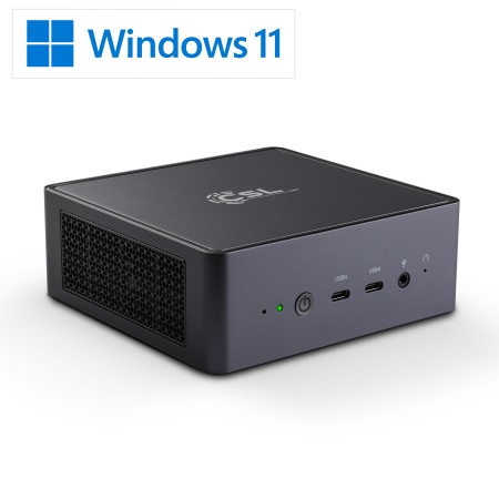 Mini PC - CSL VenomBox HS / Windows 11 Famille / 8Go / 500 Go M.2 SSD 