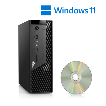 Mini PC - CSL Mini-ITX N100 / Windows 11 Famille / 2000Go+32Go