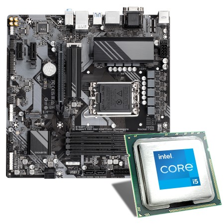 Carte mère Intel Core i5-13400F / Gigabyte B760M DS3H DDR5 Bundle