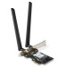 Carte PCIe WLAN 2400 Mbit/s (574 Mbit/s @ 2,4 GHz), Bluetooth 5.2 - Asus PCE-AXE5400