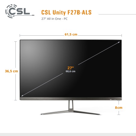 All-in-One-PC CSL Unity F27B-ALS / Windows 11 Pro / 2000GB+8GB#2