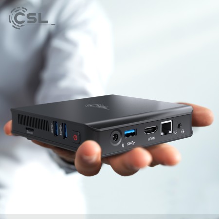 Mini PC - CSL Narrow Box Ultra HD Compact v4 / 512GB M.2 SSD / Windows 10 Home#8