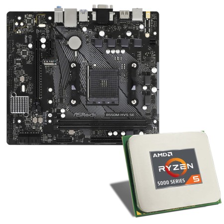 AMD Ryzen 5 5600X / ASRock B550M-HDV Bundle scheda madre
