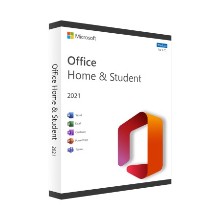 Microsoft® Office Home & Student 2021 Medialess multilingue