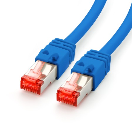 Cable de interconexión de 1 m Cat7, azul