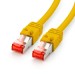 Cable de interconexión de 2 m Cat7, amarillo