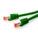 Cable de interconexión de 0,25 m Cat7, verde