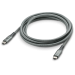 Cable USB 3.2 Type-C, 2 m, gris