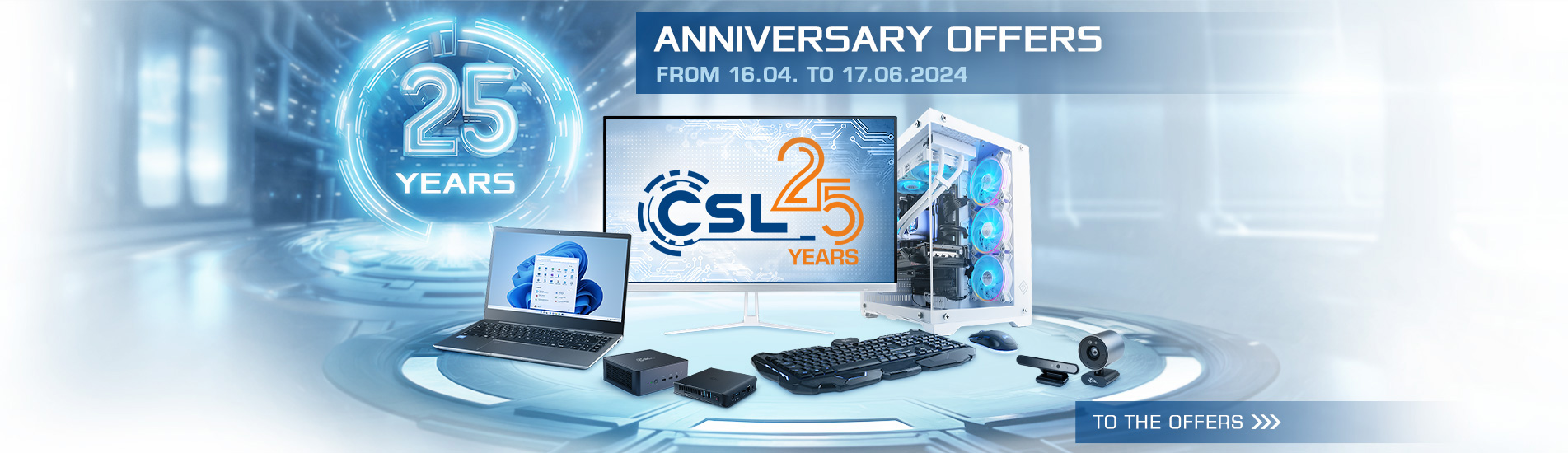 25 years of CSL anniversary offers