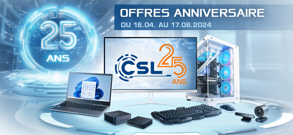 25e année de CSL Computer
