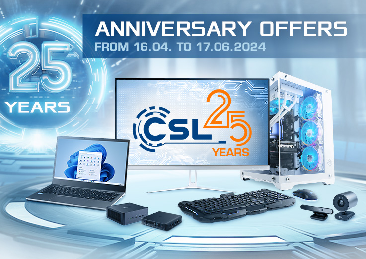 25 Years CSL Computer Mobile Header